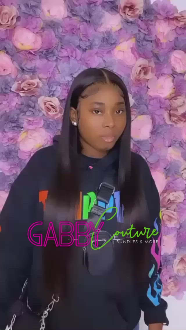 Straight 13x4 HD Frontal Wig